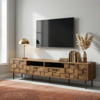 Mid-Century Modern 78.7" Width Entertainment Center, TV Stand For Tvs Up To 85" by George Oliver