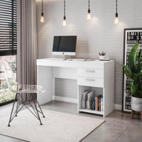 Techni Mobili Home Office Workstation With Storage by Ebern Designs