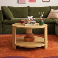 Logan Round Coffee Table by Ebern Designs