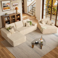 Cozza Sectional Sleeper Sofa, Convertible Couch For Living Room by Ivy Bronx