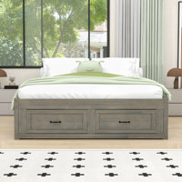 Platform Bed with 6 Drawers