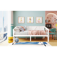 Full Size Daybed, Full Size Bed, Upholstered Bed, Wood Bed Frame, Modern Bed Frame by Ophelia & Co.