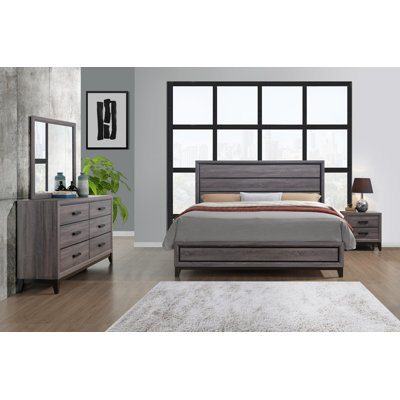 MIRAGE 5PC BEDROOM SET by Wildon Home