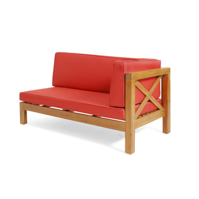 X-Back Corner Bench With Ergonomic Design For Outdoor by One Allium Way