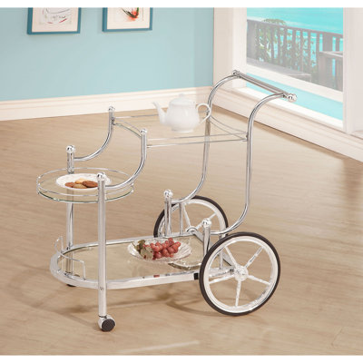 3-Tier Serving Cart with Casters by Ebern Designs
