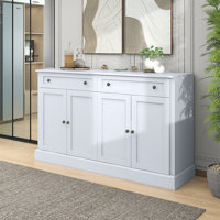 Kitchen Sideboard Storage Buffet Cabinet With 2 Drawers & 4 Doors by Red Barrel Studio