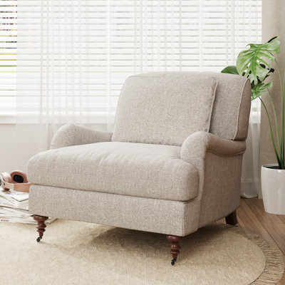 English Classic Roll Arm Chair by Ivy Bronx