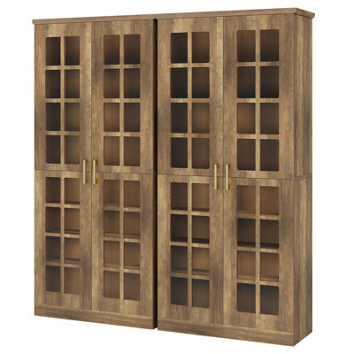 71" Storage Cabinet With Door & Adjustable Shelves by Latitude Run