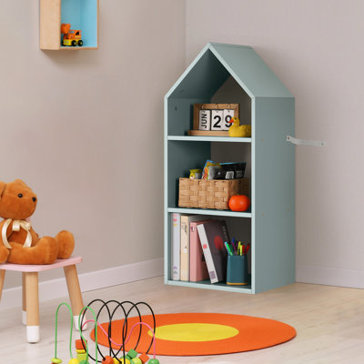 3-Tier Space-Saving Corner Storage Display by Ebern Designs