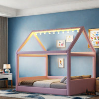 Upholstered Daybed With Led Light Strips by Harper Orchard