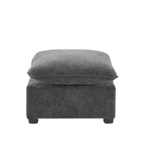 26*26" Ottoman Module For Modular Sectional Sofa,Wide Seat by Ebern Designs