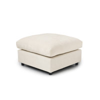 Kessi 33.5" Upholstered Ottoman by Latitude Run