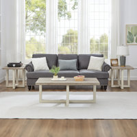 Valluri 3-Piece Coffee Table Set, Coffee Table And Two End Tables by Ebern Designs