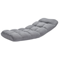 Floor Chair with Back Support and 14 Adjustable Positions Folding Sofa Chair by Ebern Designs
