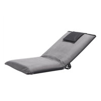 Floor Chair, 6-Position Adjustable Meditation Chair with Back Support, Folding Sofa Chair for Reading TV Watching and Gaming, Portable Floor Seat Loun by Trule