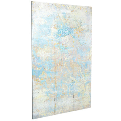 6 ft. Tall Double Sided Celestia Canvas Room Divider