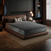 Ellayne 8" Medium Cooling Memory Foam Hybrid Mattresses in a Box with CertiPUR-US Certified Foam by Alwyn Home