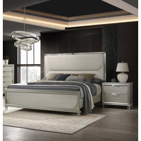 3Pc Bed W Trundle 2X Nightstands by Rosdorf Park
