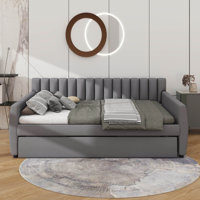 Full-Sized Daybed Including A Built-In Pull-Out Trundle by Latitude Run