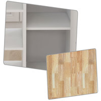 Compact Kitchen Island Cart with Drawer, Open Shelves, Cabinet Storage and Lockable Wheels by Winston Porter