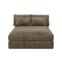 Luxefold Corduroy Sofa Bed/Sofa Chaise by Mercer41