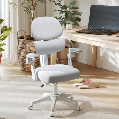 Adjustable Height Kids Desk Chair With Sit-locking Casters, Study Computer Chair With Armrest by Isabelle & Max