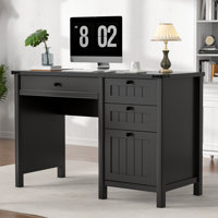 45" Modern Farmhouse Executive Desk by Winston Porter