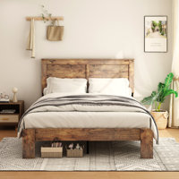Wooden Platform Bed Frame