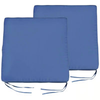 2-pack Outdoor Seat Cushion Covers For Patio Chairs 25" X 25" X 4" - Cover Only by Latitude Run