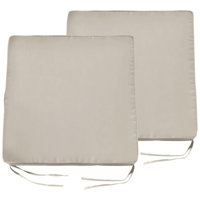 2-pack Outdoor Seat Cushion Covers For Patio Chairs 25" X 25" X 4" - Cover Only by Latitude Run