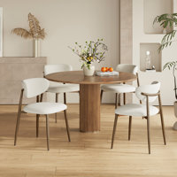 Westhampton Upholstered Dining Chair with Metal Frame by Corrigan Studio