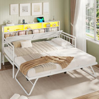 Corner Daybed with Trundle and Storage by Ivy Bronx