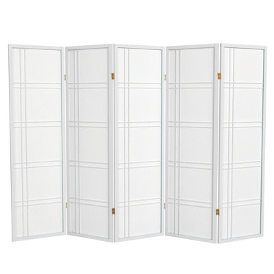 Keitez 70.5" Tall Rice Paper Folding Room Divider
