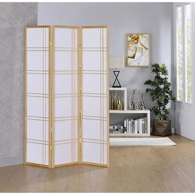 Keitez 70.5" Tall Rice Paper Folding Room Divider
