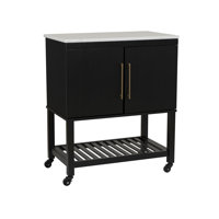 Kolton Kitchen Cart by Ebern Designs