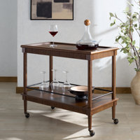 Donnabrielle Wood Barcart by Hokku Designs
