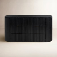 Fluted 6 Drawer Dresser by Joss & Main