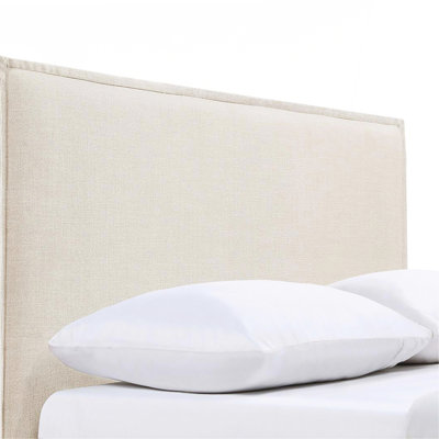 Sand Headboard with Flange Details