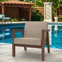 Sunbrella Outdoor Replacement Chair Cushion (Set of 1), Outdoor Cushion Set by Lark Manor