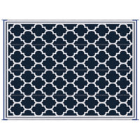 Outsunny Reversible Outdoor Rug Carpet, 9