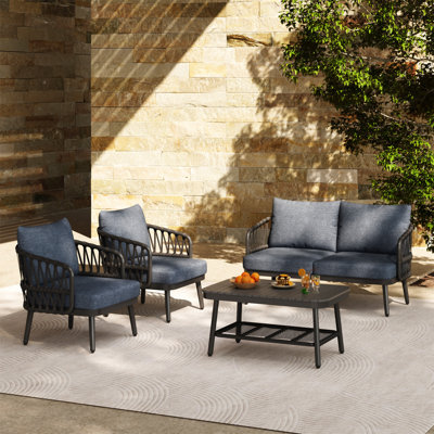4-Piece Outdoor Patio Furniture Set by Corrigan Studio