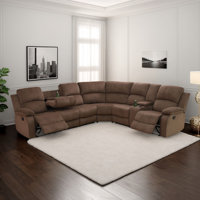 Karli 3 - Piece Upholstered Reclining Sectional by Latitude Run