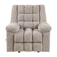 Gentle Rocking Motion Reclining Chair 1Pc Chenille Upholstery Ultra Comfort Living Room Furniture by Hokku Designs