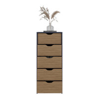 Basilea 5 Drawers Tall Dresser, Pull Out System by Latitude Run