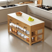 Amundsen Modern Sintered Stone Kitchen Islands by Orren Ellis