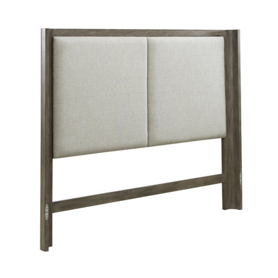 Shaly Upholstered Shelter Headboard