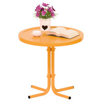 Patio Steel Side Table by Ebern Designs