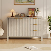 46.5" Fluted Sideboard Buffet Cabinet by Ebern Designs