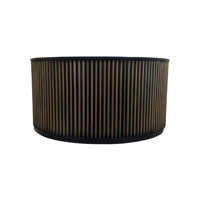 Harmony Groove Coffee Table - Black Honed by Latitude Run