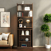 Space-Saving Folding Desk with Storage Shelf, Writing Study Table, Compact Computer Desk for Dorm or Small Spaces?? by Latitude Run